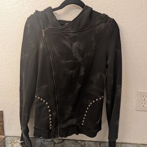 Black Studded Women's Jacket